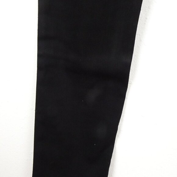 Paris Blues Jeans Junior's Size 9 Black Denim Low Rise Butt Lifting FLAWED - Picture 7 of 13